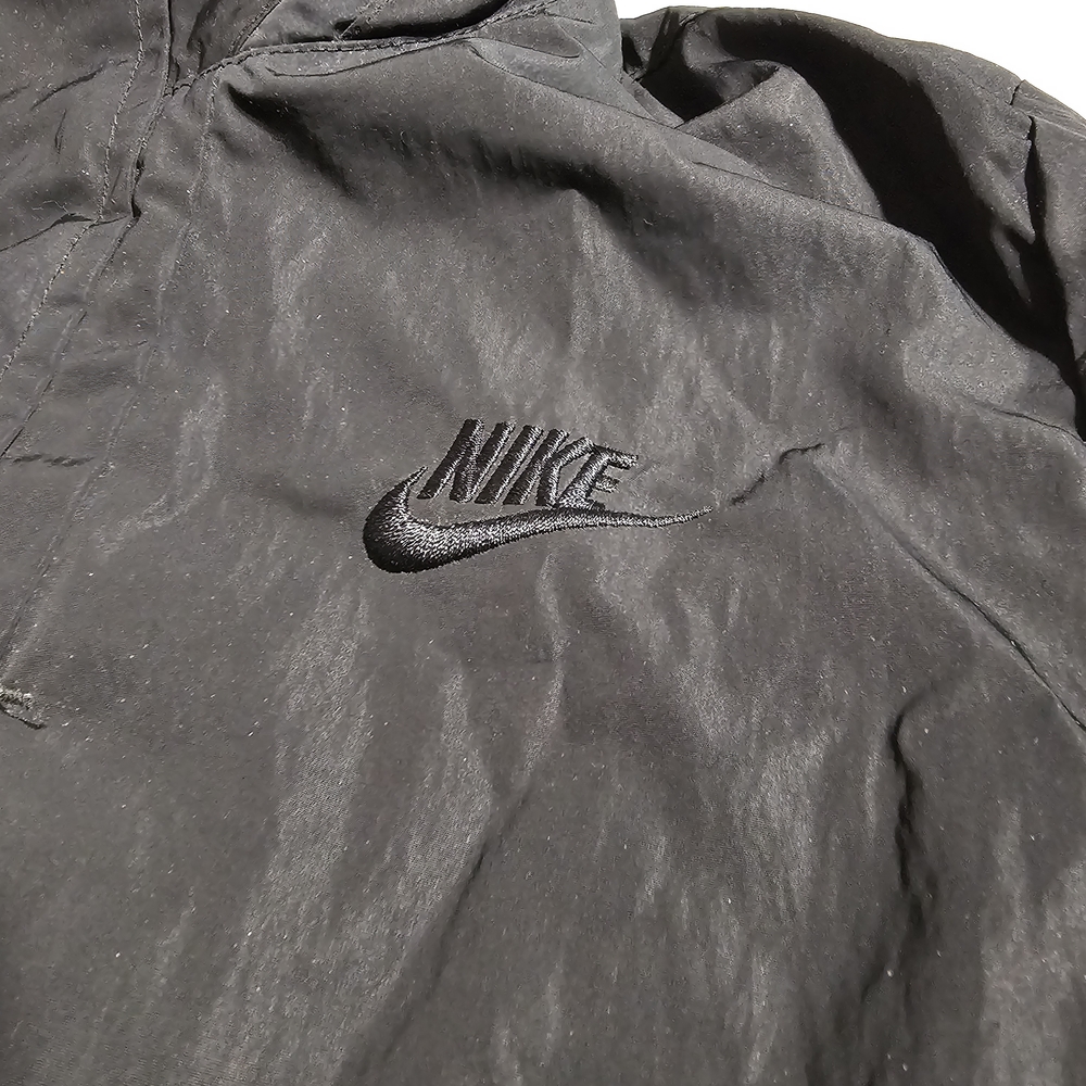 Nike Kids Black Windbreaker Jacket